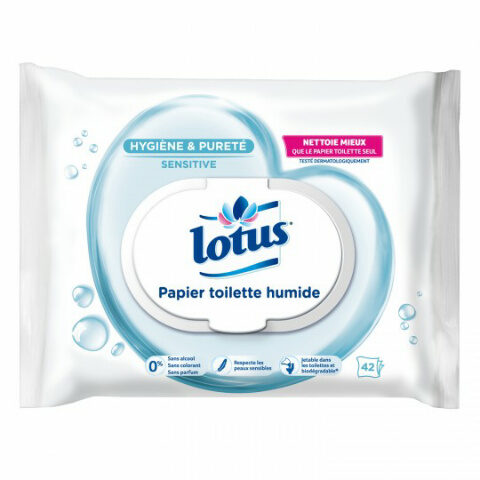 papier toilette humide pure - Product - en