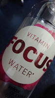 Focus water (grapefruit & cranberry) - Product - de