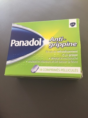 Panadol anti-grippine - Product - fr