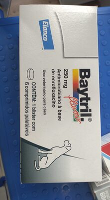 Baytril 250mg - Product - pt