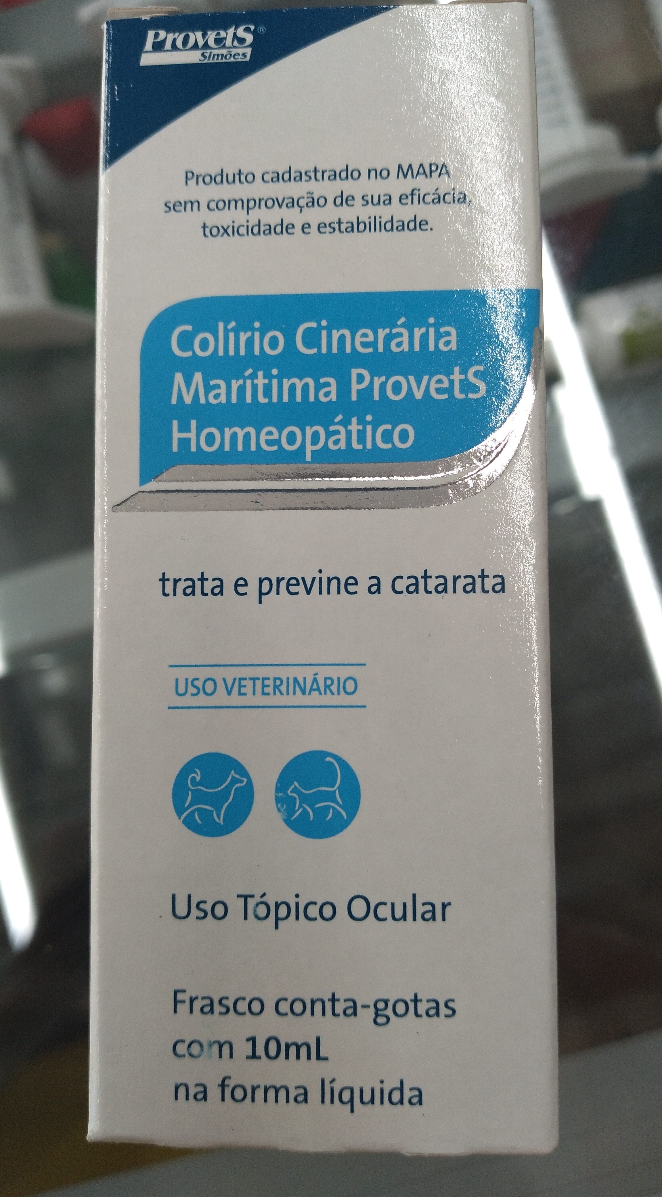 Med. Colírio cinerária 10ml - Product - pt