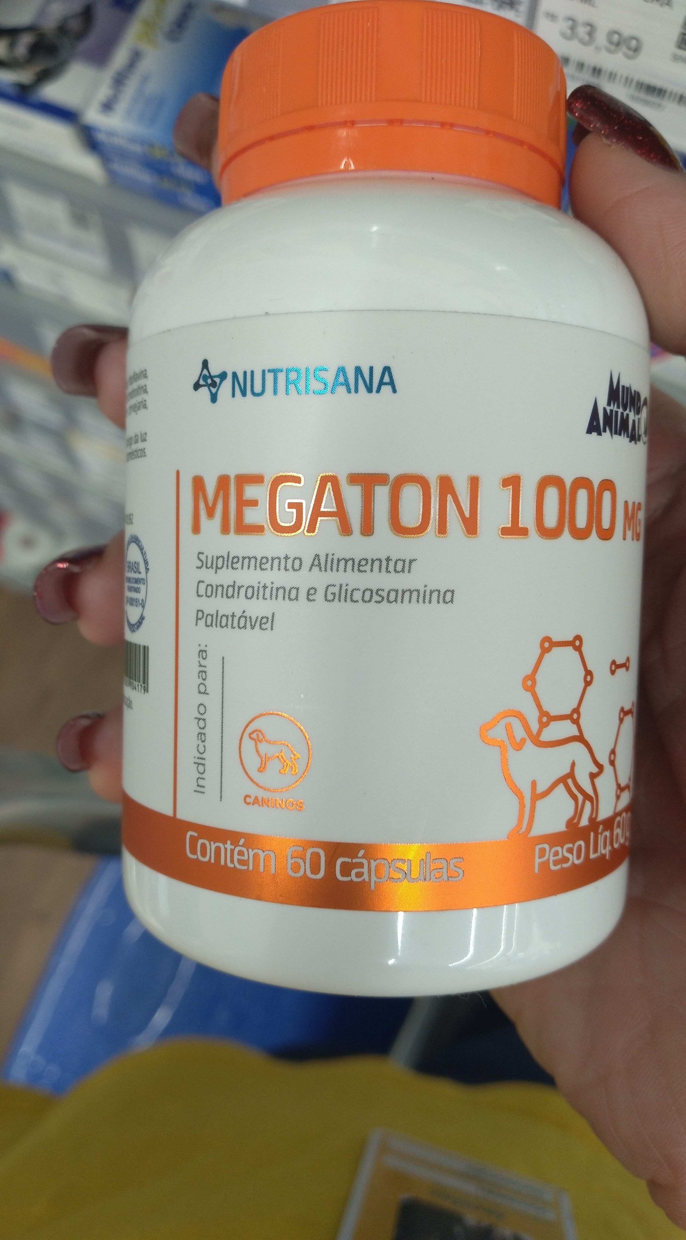 Megaton 1000mg 60g - Product - pt