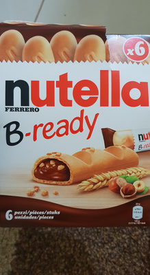Nutella b-ready t6 etui de 6 pieces - Product - en