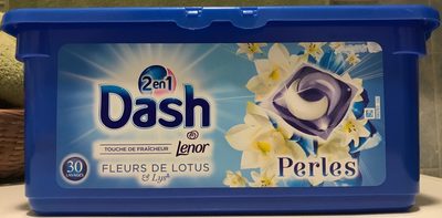 Dash 2 en 1 Touche de fraîcheur Perles Fleurs de Lotus & Lys - Product
