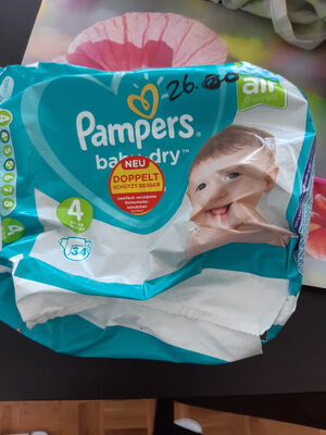 pampers baby dry  air channels - Produit - fr