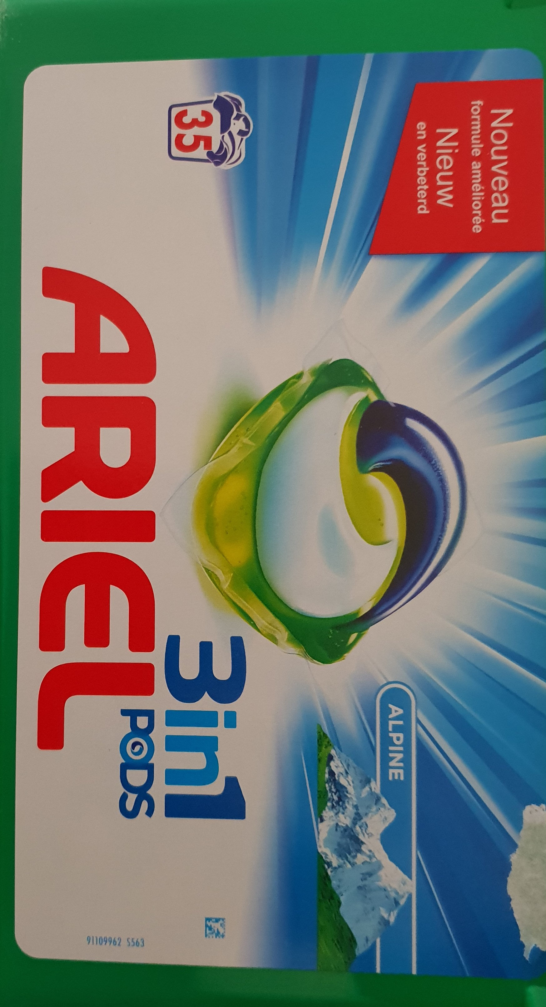 ariel 3 en 1 pods - Product - fr
