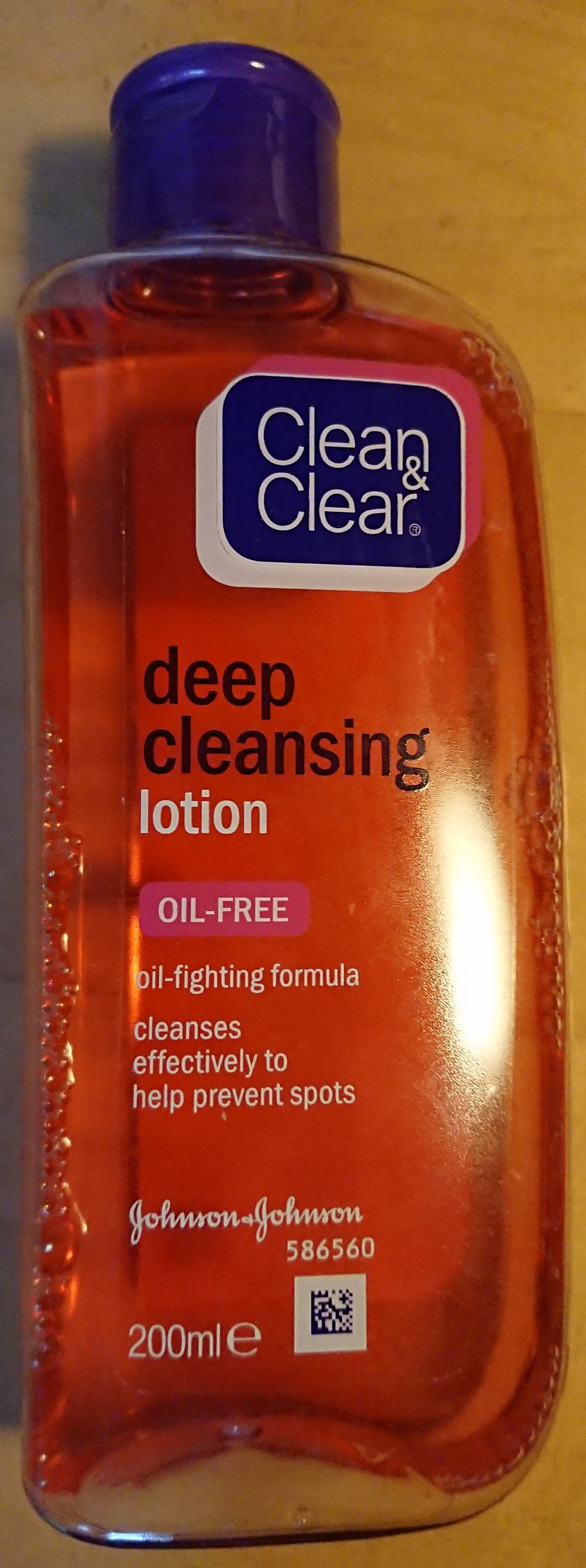 Deep cleansing lotion - Product - en