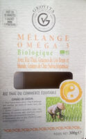 Mélange oméga 3 biologique avec riz Thaï, graines de lin brun et blonde, graines de Chia (salvia hispanica) - Product - fr