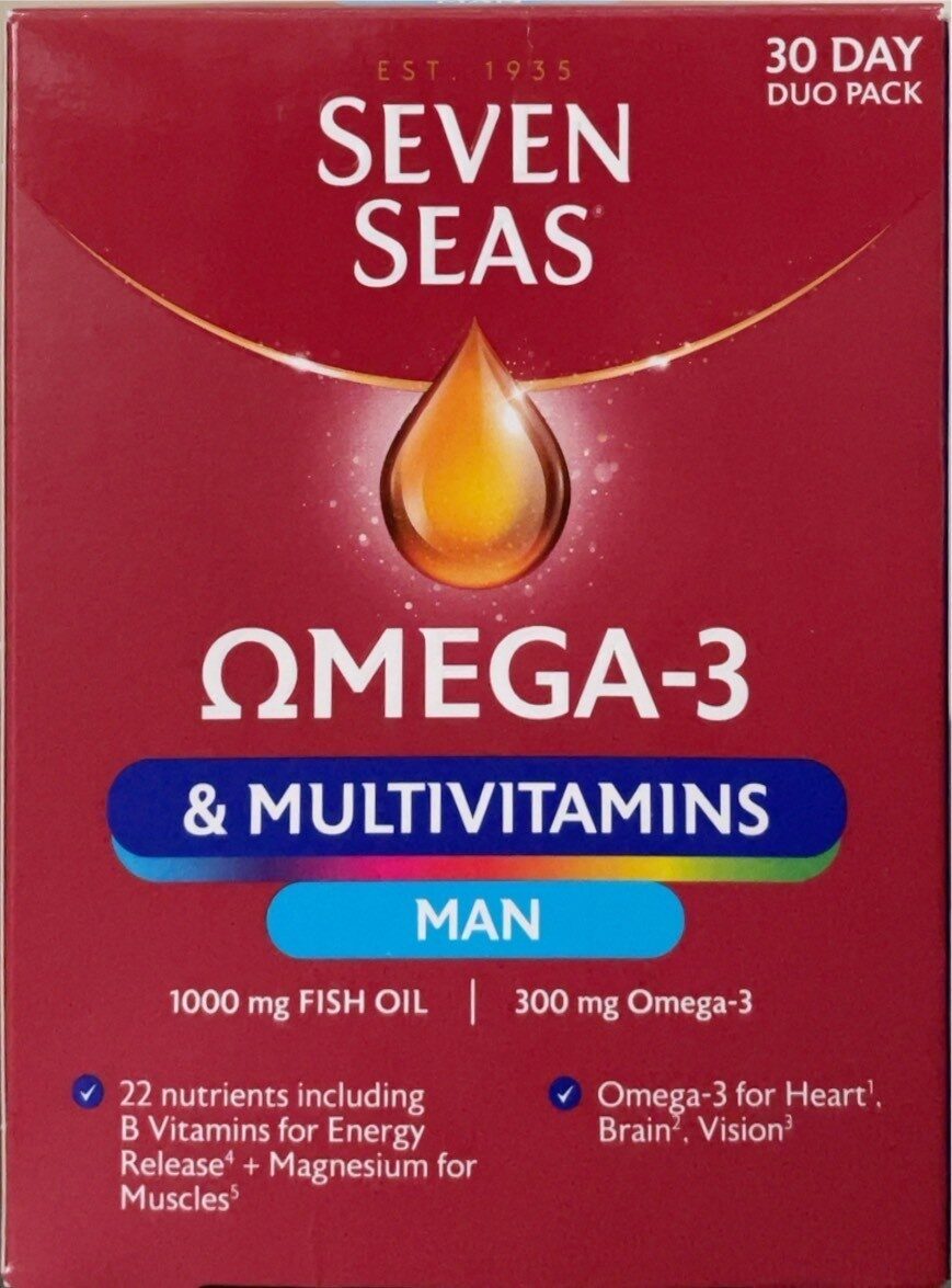 Omega-3 & Multivitamins Man - Product - en