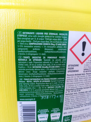 Dexal Detergente Piatti - Ingredients - it