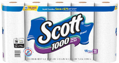 1000 sheets septic safe toilet paper - Product - en