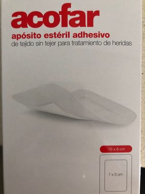 Aposito estéril 10x6cm - Product - es