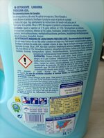 Detergente Frescura Azul - Ingredients - es