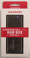 SuperSpeed USB-C 10 Gbps RAW BOX for SATA M.2 SSD - Produit - de