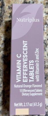 Vitamin C effervescent tablets - Product - en