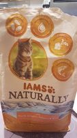 Iams Naturally Adult Cat Salmon and Rice - Product - fr