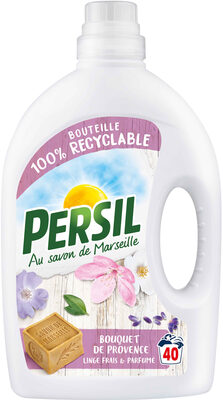 Persil Lessive Liquide au Savon de Marseille Bouquet de Provence 2l 40 Lavages - Produit