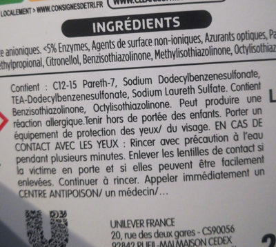 L'Essentiel (lot familial) - Ingredients - fr