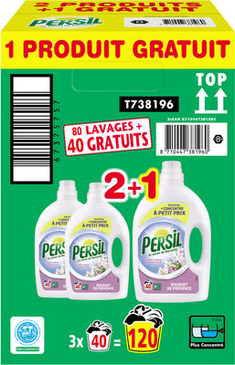 Persil Lessive Liquide Bouquet de Provence 2l 40 Lavages Lot de 3 - Product