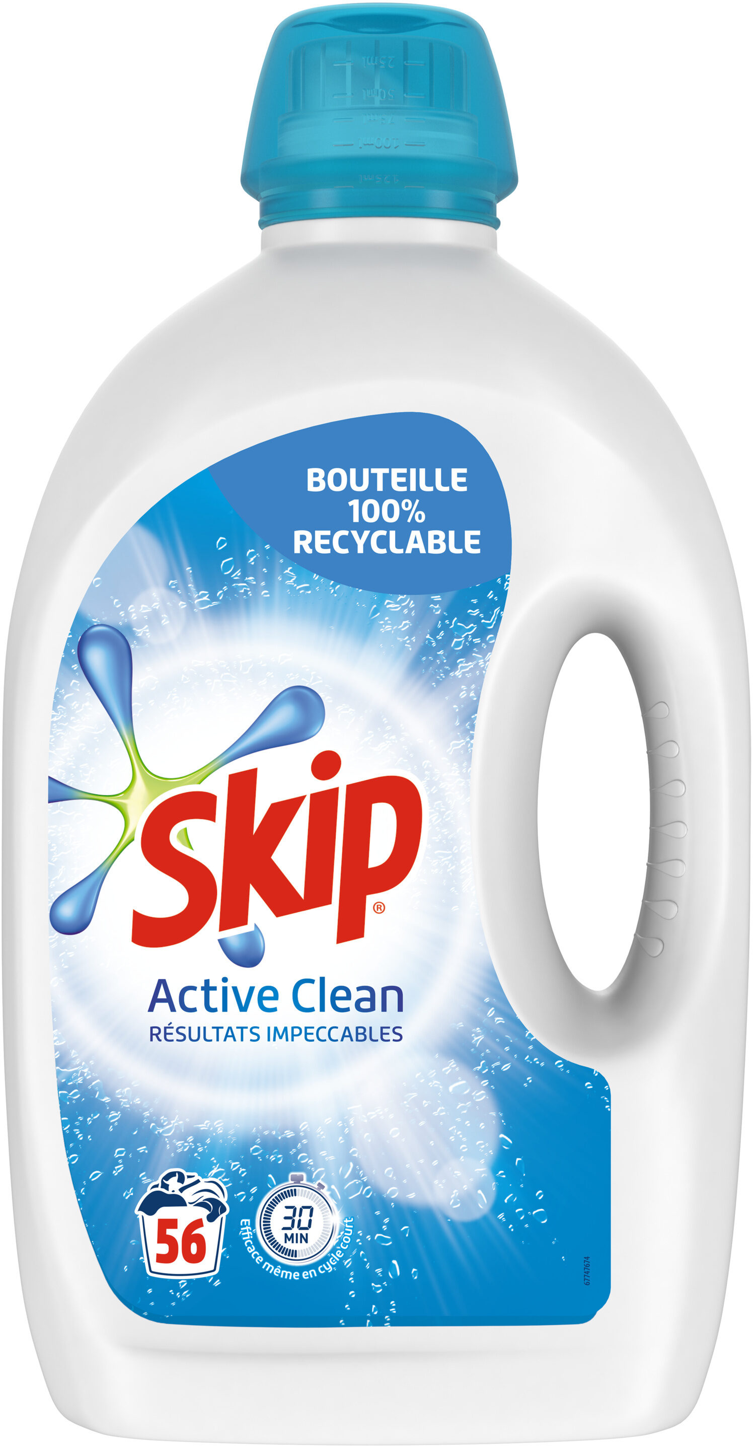 SKIP Lessive Liquide Active Clean 2,8l - 56 Lavages - Product - fr