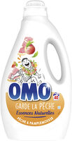 Omo Lessive Liquide Pêche & Pamplemousse 40 Lavages - 2l - Product - fr