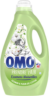 Omo Lessive Liquide Jasmin & Fleur de Coton 40 Lavages - 2l - Produit - fr