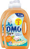Omo Lessive Liquide Mandarine & Fleurs de Pommier 2l 40 Lavages Lot de 2 - Product