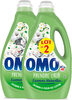 Omo Lessive Liquide Jasmin & Fleur de Coton 2l 40 Lavages Lot de 2 - Produit