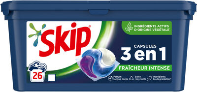 Skip 3en1 Lessive Capsules Fraîcheur Intense 26 Capsules - Product - fr