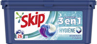 Skip Lessive Capsules 3en1 Hygiène+ 26 Lavages - Product - fr