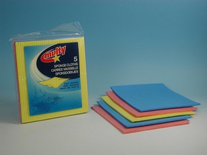 Multy Sponge Cloths Colours N0750501 (12) 24X5 Pack - Product - fr