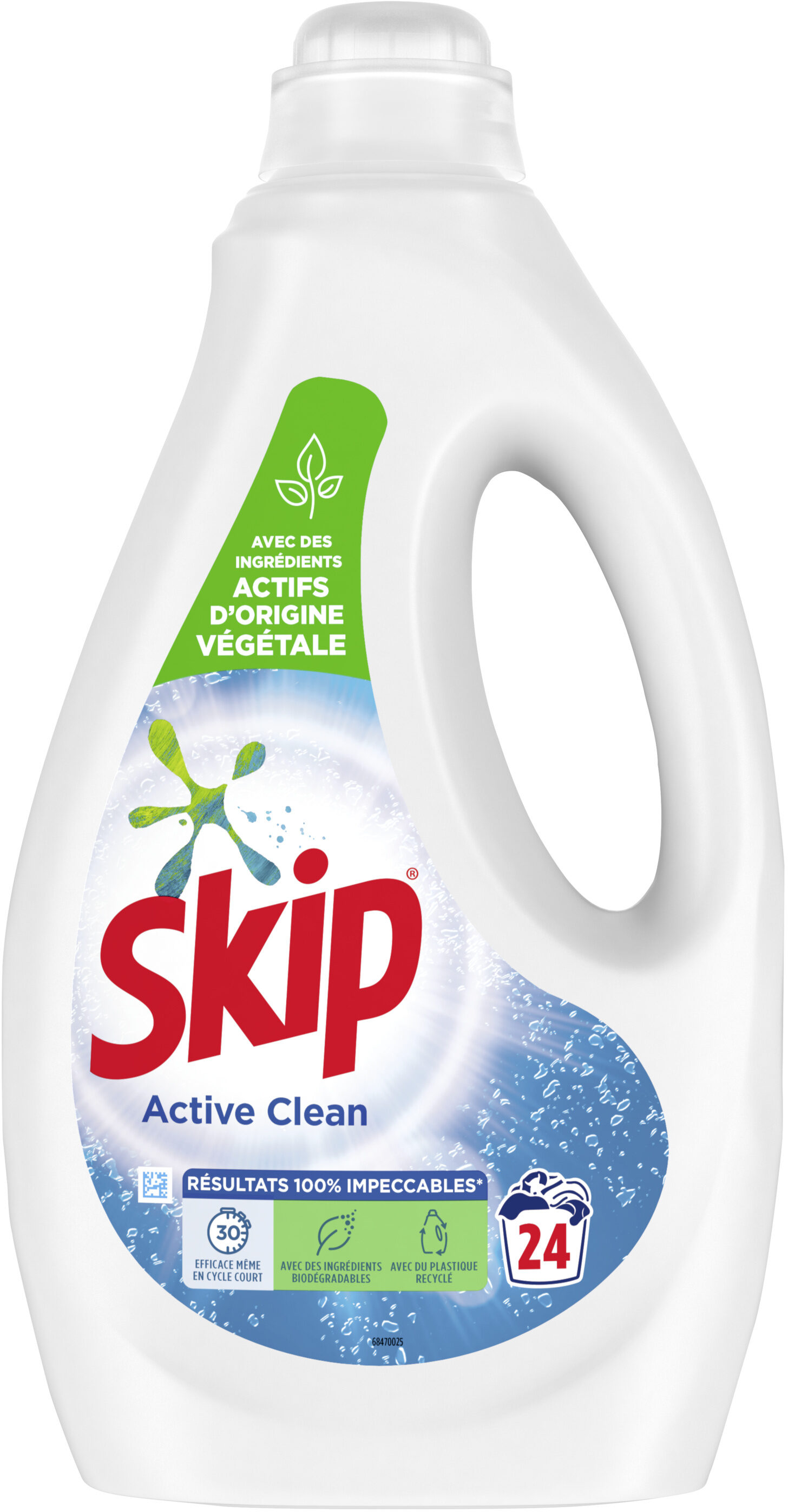 SKIP Lessive Liquide Active Clean 1,2l - 24 Lavages - Product - fr