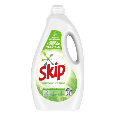 Skip Lessive Liquide Fraîcheur Intense 2,65l - 53 Lavages - 6