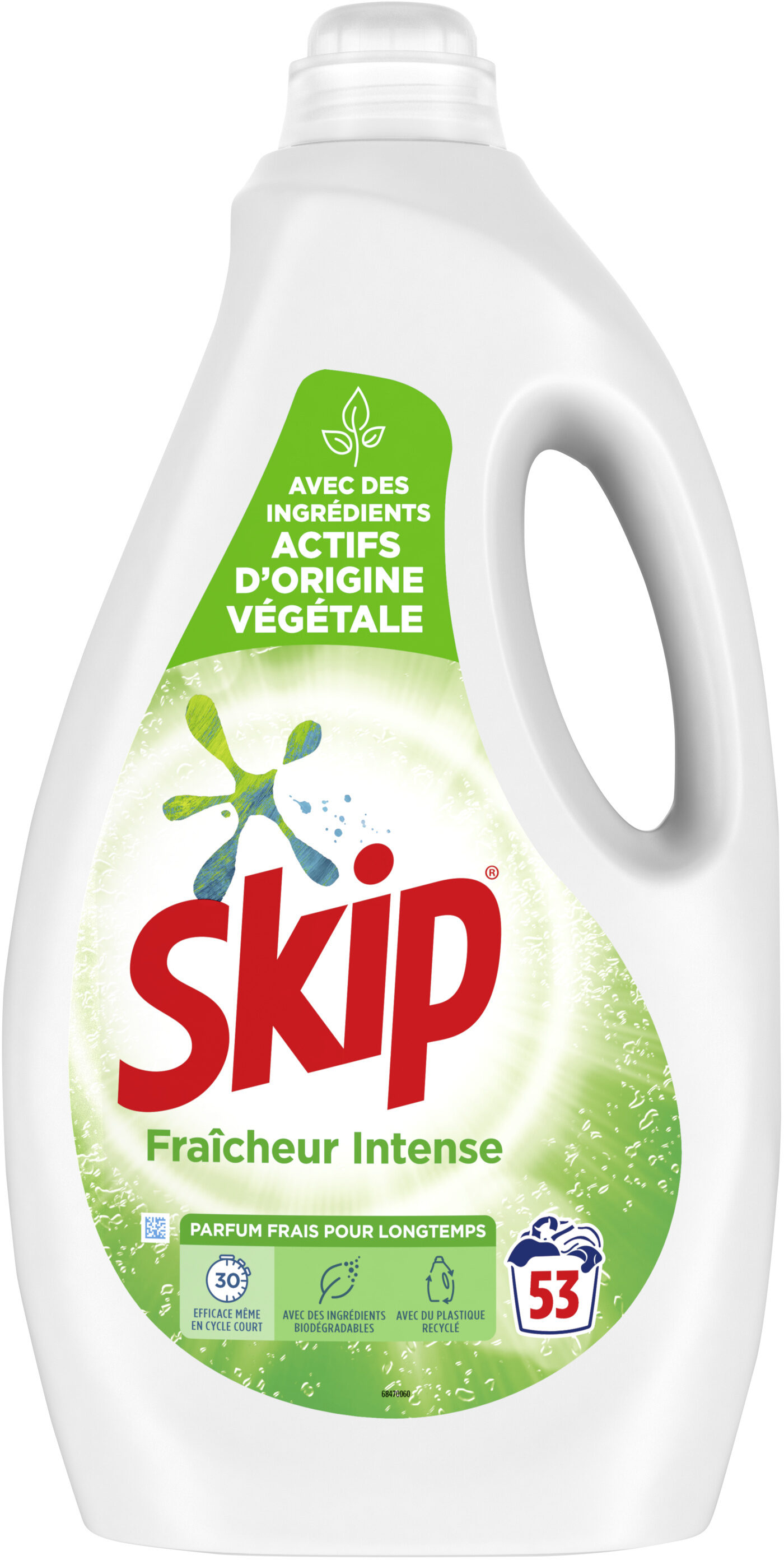 Skip Lessive Liquide Fraîcheur Intense 2,65l - 53 Lavages - Produit - fr