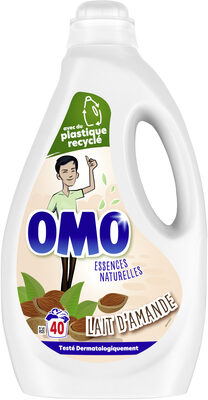 Omo Lessive Liquide Lait d'Amande 40 Lavages - 2L - Product - fr