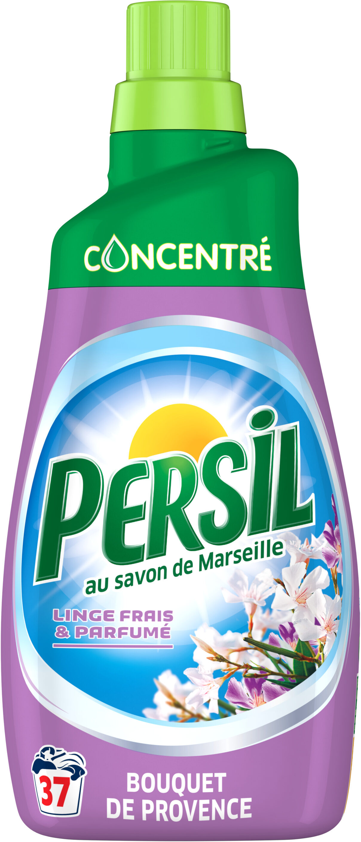 Persil Concentré Lessive Liquide Au Savon de Marseille 37 Lavages - 1L - Product - fr