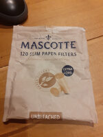 Mascotte Slim Filters Organic - Product - en