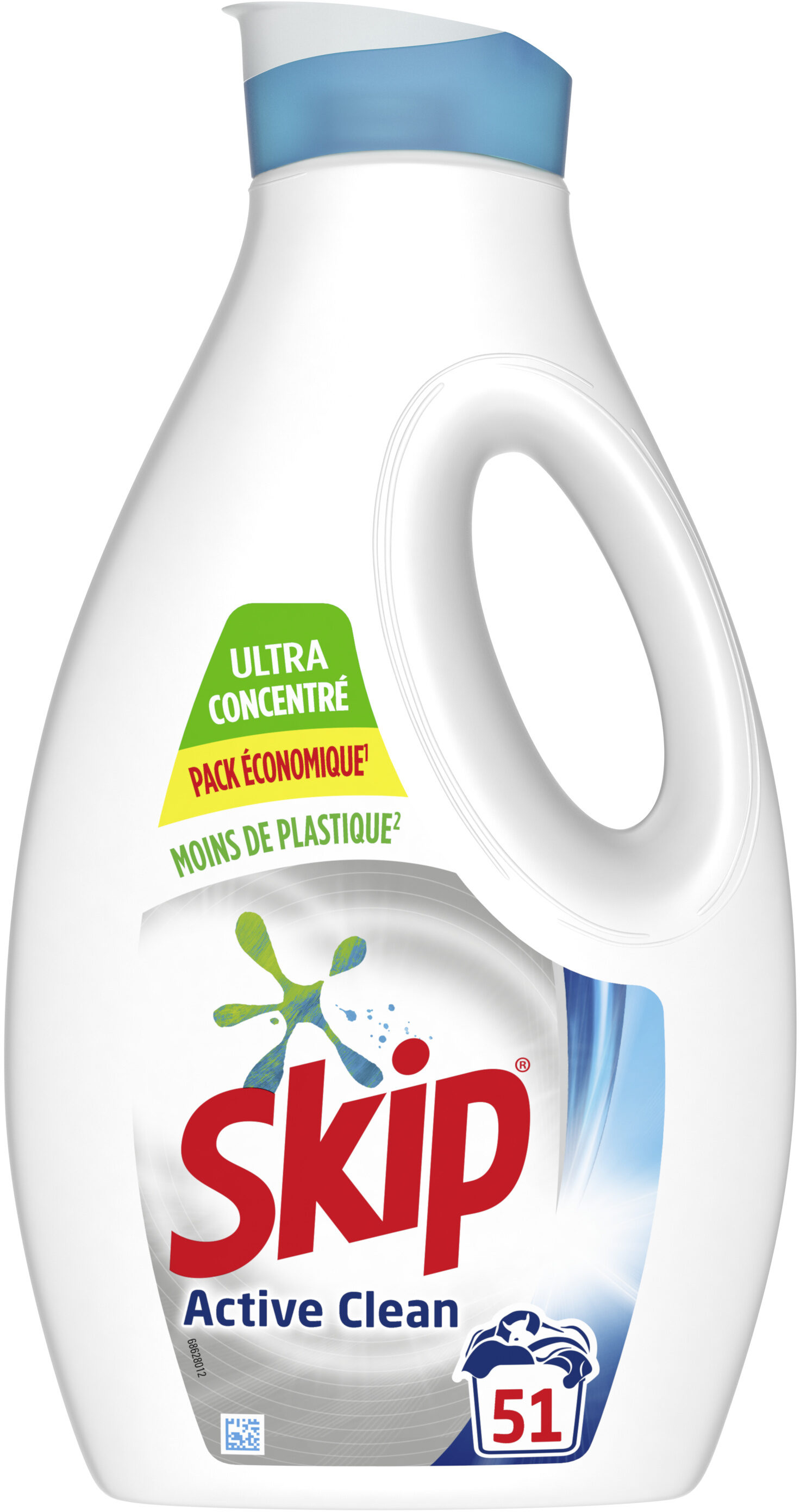 SKIP Lessive Liquide Concentrée Active Clean 1,4l - 51 Lavages - Product - fr