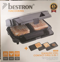 Stainless Steel Contact Grill 3-in-1 - Product - de