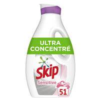 SKIP Lessive Liquide Concentrée Sensitive 1,4l - 51 Lavages - Product - fr