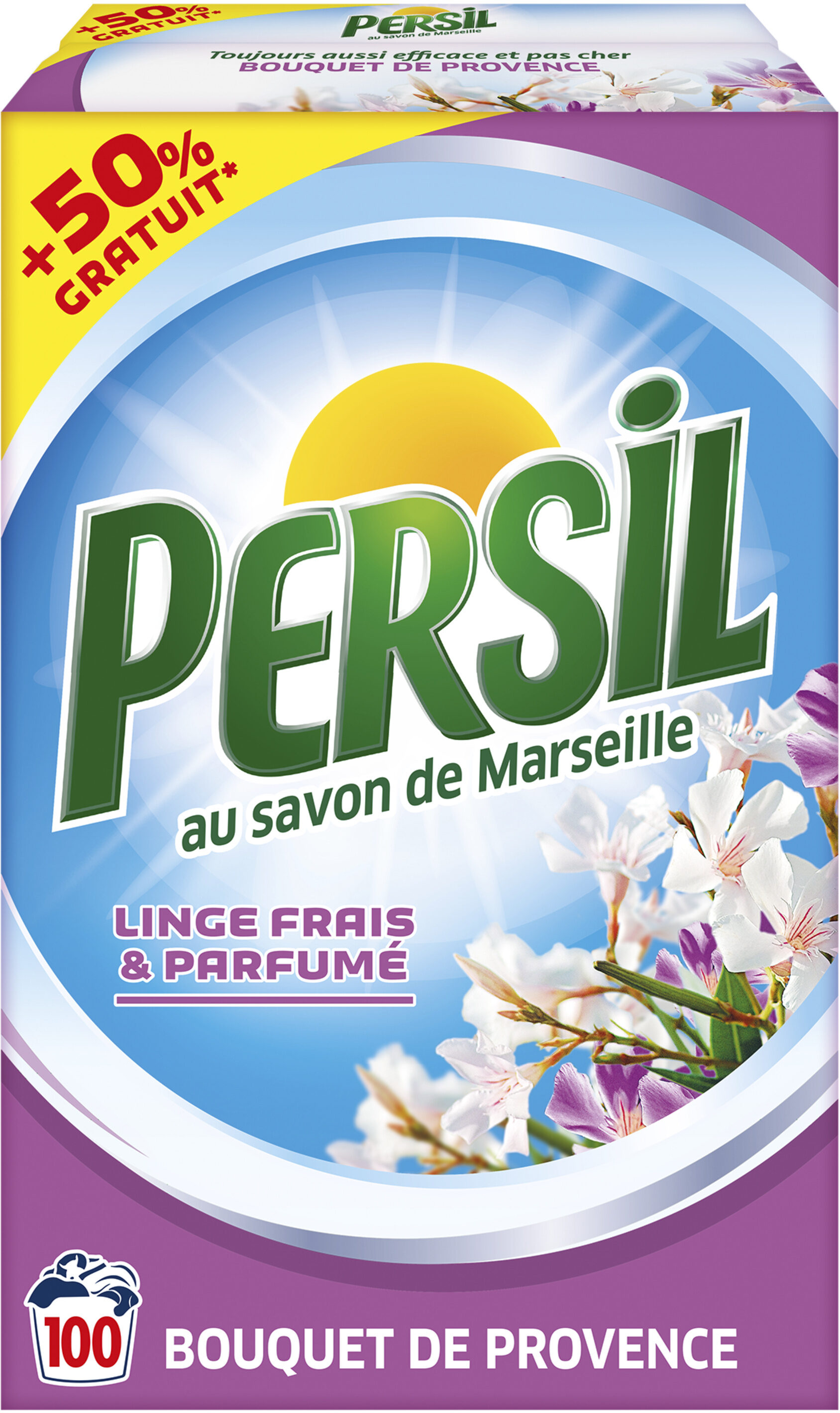 Persil Bouquet de provence lessive en poudre 66 mesures + 50% gratuit - Produit - fr