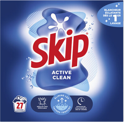 Skip Lessive en Poudre Active Clean 27 Lavages - Product - fr
