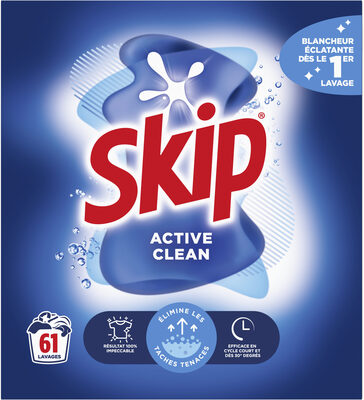 Skip Lessive en Poudre Active Clean 61 Lavages - Produit - fr