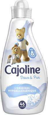 Cajoline Adoucissant Concentré Doux & Pur Hypoallergénique 1,16l 46 Lavages - Product - fr