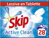 Skip Lessive Tablettes Active Clean 28 Lavages - Product