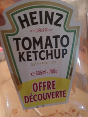 heinz tomato ketchup - Produit