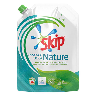 Skip Essence De La Nature Lessive Liquide Eco Label Recharge 1,98l 36 Lavages Recharge - 2