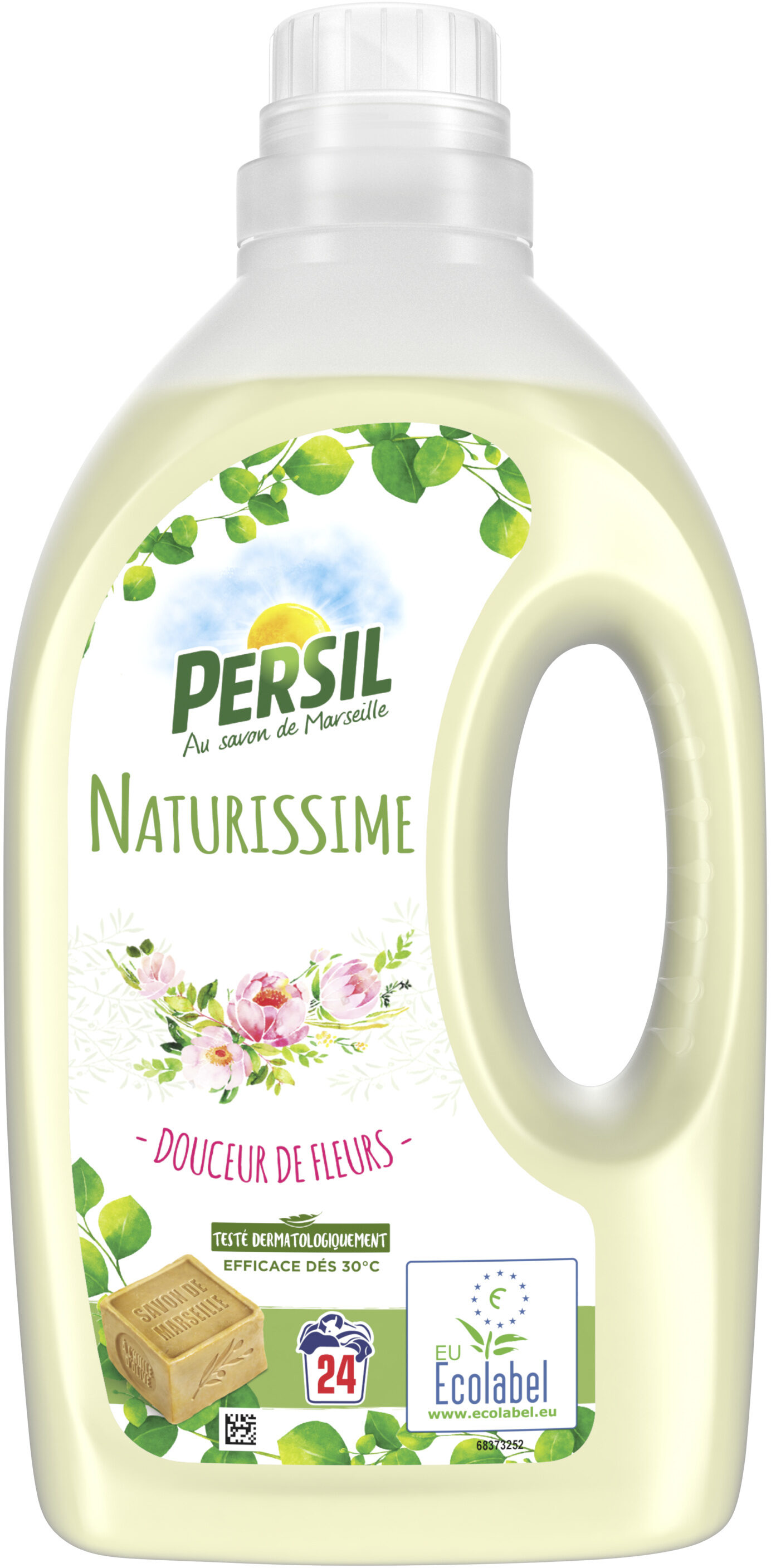 Persil Lessive Liquide Ecolabel Naturissime Douceur de Fleurs 1,32l 24 Lavages - Product - fr