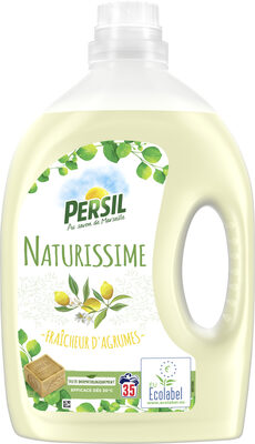 Persil Lessive Liquide Ecolabel Naturissime Fraîcheur d'Agrumes 1,92l 35 Lavages - Product - fr