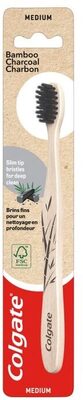 Medium Bamboo Charcoal Toothbrush - Product - en